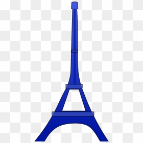 Eiffel Tower Clipart Blue - Eiffel Tower, HD Png Download - cell tower png