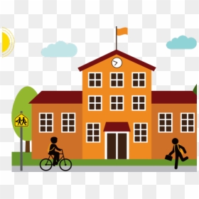 School House Graphics - Schoolhouse School Graphics, HD Png Download - school house png