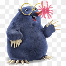 Star Nosed Mole Even When You Don T Understand Jesus - Cartoon Star Nosed Mole, HD Png Download - mole.png