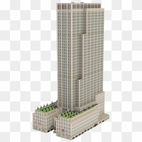 Rockefeller Building 3d Model, HD Png Download - 3d model png