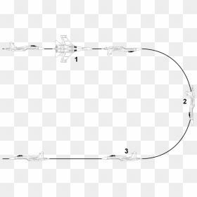 Immelmann Turn, HD Png Download - split png