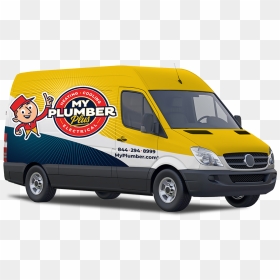My Plumber Service Van - Van, HD Png Download - plumber png