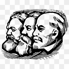 Lenin Drawing Icon - Karl Max Engels Lenin, HD Png Download - fidel castro png