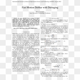 Document, HD Png Download - motion blur png