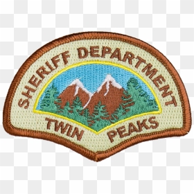 Twin Peaks Wiki - Twin Peaks Sheriff Logo, HD Png Download - twin peaks png