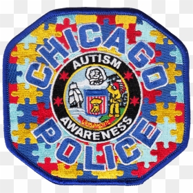 Autism Awareness Police Patch, HD Png Download - generic police badge png