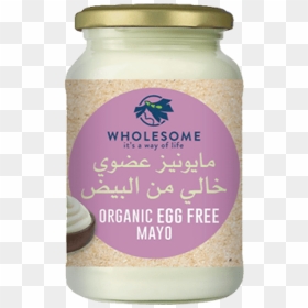 Wholesome Organic Egg Free Mayo, HD Png Download - mayo png