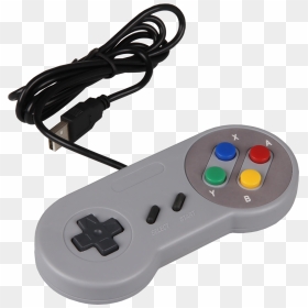 Game Controller, HD Png Download - snes controller png