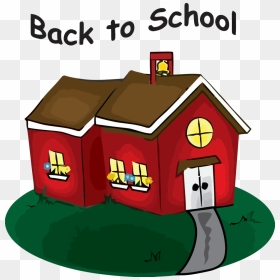 Back To School Houses, HD Png Download - school house png