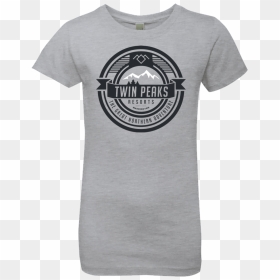 Twin Peaks Resorts Girls Premium T-shirt , Png Download - Active Shirt, Transparent Png - twin peaks png