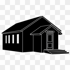 Divider Art School House Cs5 Rev - Shed, HD Png Download - school house png