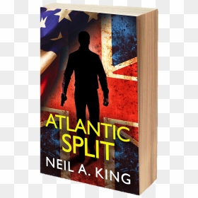 3d Book Cover Mock - Poster, HD Png Download - split png