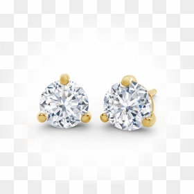 Transparent Diamond Stud Png - Earrings, Png Download - stud png