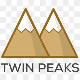 Twin Peaks Logo - Triangle, HD Png Download - twin peaks png