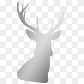 Silver Stag Png, Transparent Png - stag png