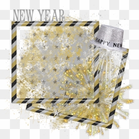 New Year"s Eve Cluster Frame 800 X - Paper, HD Png Download - new year's eve png