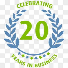 Celebrating 20 Years In Business , Png Download - 20 Years Of Excellence Logo, Transparent Png - celebrating png