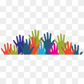 Raised Hands Png, Transparent Png - celebrating png