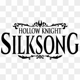 Silksong Silksong Logo Black - Hollow Knight Silk Song Logo, HD Png Download - hollow knight png
