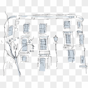 Office Home - Sketch, HD Png Download - school house png
