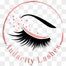 Audacity Lashes - Eyelash Extensions, HD Png Download - audacity png
