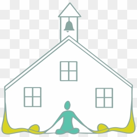 Schoolhouse - Cross, HD Png Download - school house png
