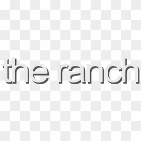 The Ranch - Black-and-white, HD Png Download - ranch png