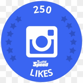 250 Likes - Circle, HD Png Download - instagram likes png