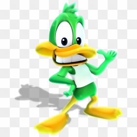 Thornton My 3d Model Of Plucky Duck From Tiny Toons - Plucky Duck Png, Transparent Png - 3d model png