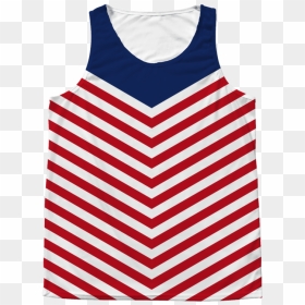 Stars And Stripes 4th Of July Tanktop Girl- - Union Jack, HD Png Download - stars and stripes png