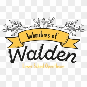 Wonders Of Walden Ls Open House Logo - Illustration, HD Png Download - school house png
