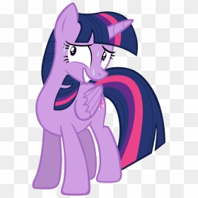 Twilight Vector Nervous - Twilight Sparkle Nervous, HD Png Download - nervous png