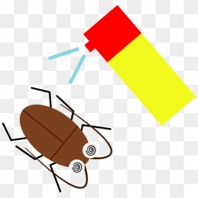 Cockroach Insecticide Clipart - Insecticide, HD Png Download - cucaracha png