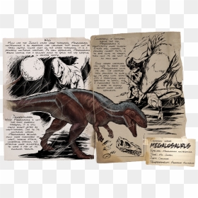 Megalosaurus Ark, HD Png Download - ark survival png