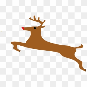 Stag Clipart Animal - Rudolph Clipart, HD Png Download - stag png