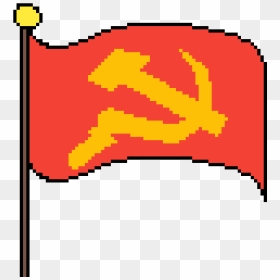 Russian Flag Drawing, HD Png Download - ussr flag png