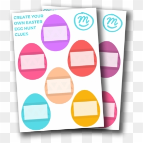 Get Your Blank Easter Egg Hunt - Printable Easter Egg Hunt Template, HD Png Download - easter egg hunt png