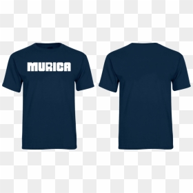 4th July Murica Tee - Active Shirt, HD Png Download - murica png