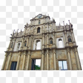 Landmark Building Png Image - Ruins Of St. Paul's, Transparent Png - landmark png