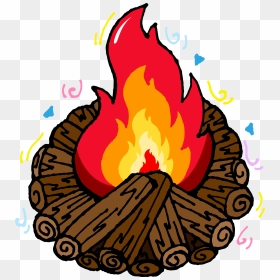 Campfire Png With Transparent Background - Clip Art, Png Download - summer camp png