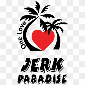 Jerk Paradise Logo - Jerk, HD Png Download - jerk chicken png