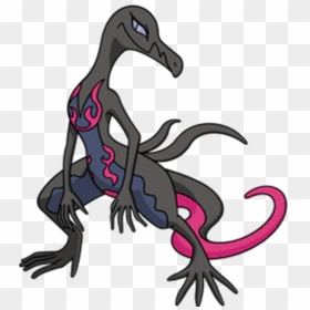 Pokémon Sun And Moon Ash Ketchum Beak Bird Fictional - Salazzle Pokemon, HD Png Download - salazzle png