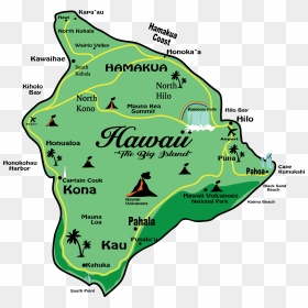 Paris Hilton, HD Png Download - hawaii map png