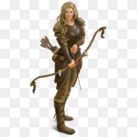 Drawn Elf Dnd, HD Png Download - ranger png