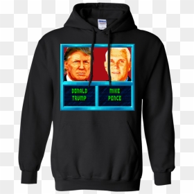 President Trump Pence Nba Jam Faces Presidentauto - Thrasher Hoodie Png, Transparent Png - trump pence png