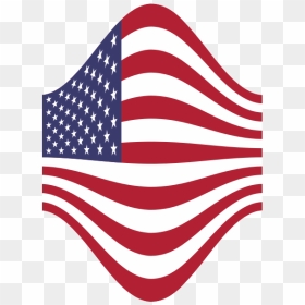 America Usa Flag Perspective - Flag Of The United States, HD Png Download - murica png