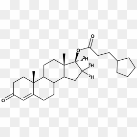 Structure Chimique De L Aldostérone , Png Download - Propionate Testosterone Formula, Transparent Png - steroids png