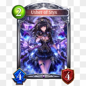 Unevolved Usher Of Styx Evolved Usher Of Styx - Shadowverse Hell's Unleasher, HD Png Download - usher png