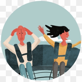 Understanding How Anxiety Is Created By Our Nervous - Cartoon, HD Png Download - nervous png