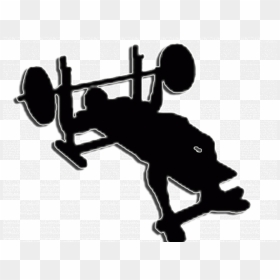 Exercise Bench Clipart Practice - Bench Press Clipart Transparent, HD Png Download - weight lifting png